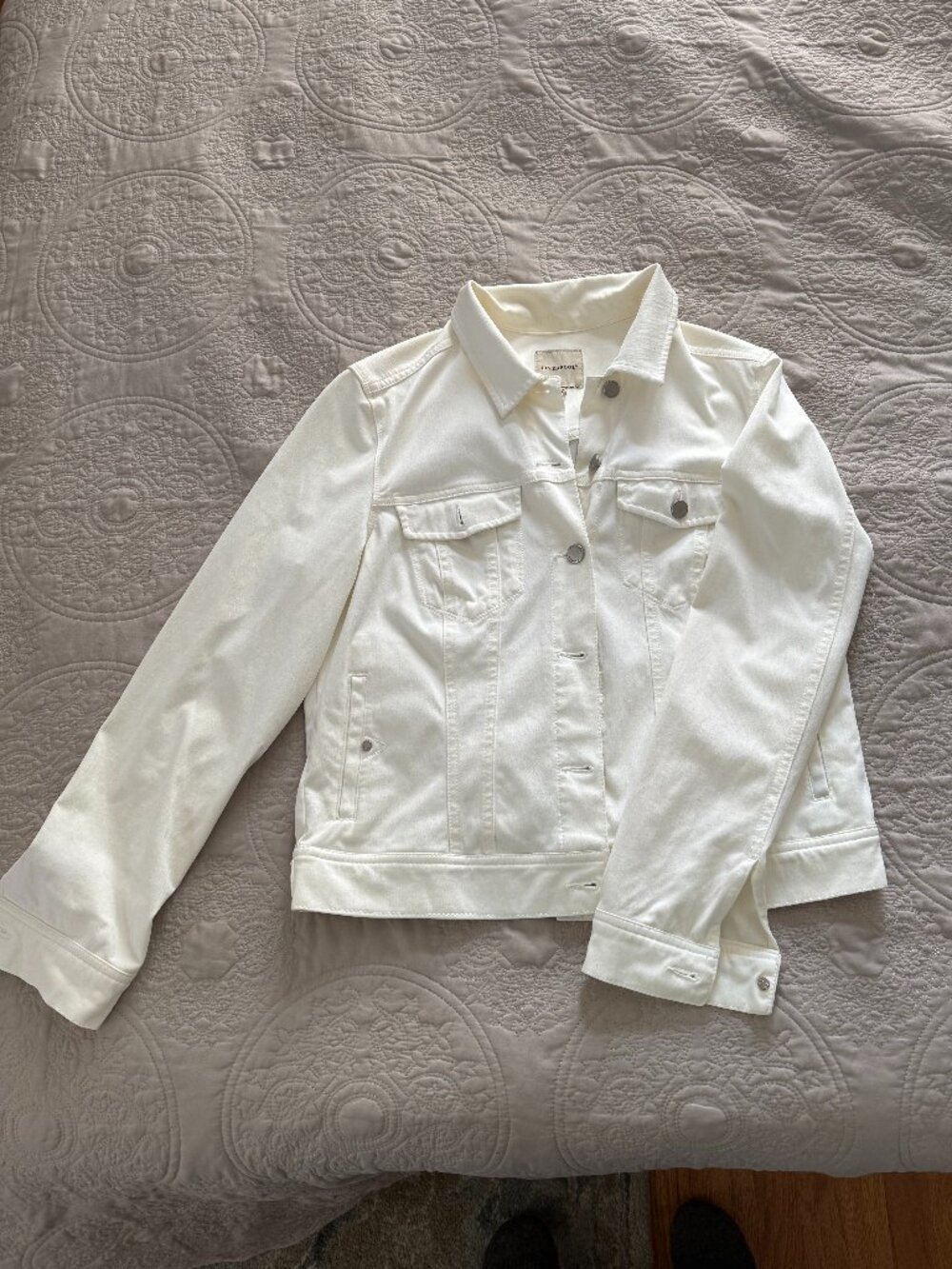 White Denim Jacket